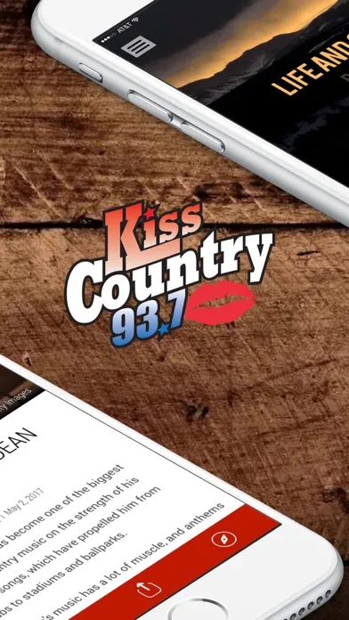 Capturas de tela do KISS COUNTRY 93.7 (KXKS)