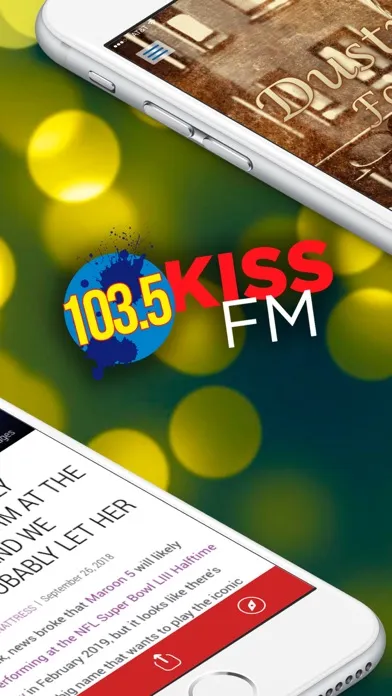 Capturas de pantalla de 103.5 KISSFM