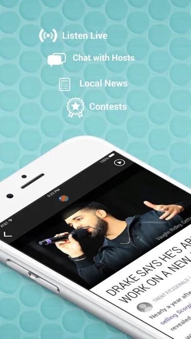 Zrzuty ekranu 104.7 KISS FM (KTRS)