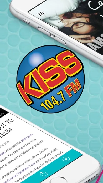 Zrzuty ekranu 104.7 KISS FM (KTRS)