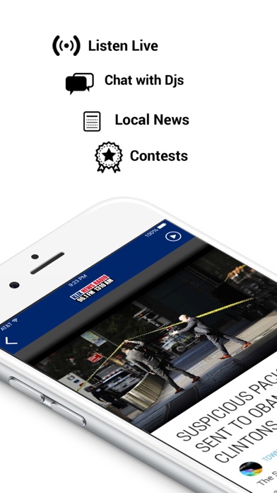 Tangkapan layar News Radio 96.1 & 1310 KLIX
