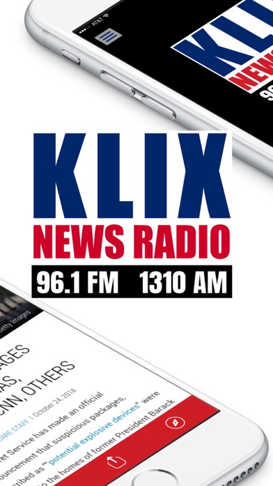 Tangkapan layar News Radio 96.1 & 1310 KLIX