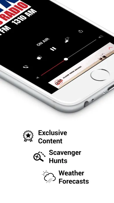 News Radio 96.1 & 1310 KLIX應用截圖