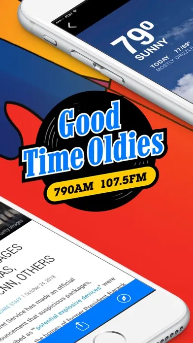 Скриншоты Good Time Oldies 107.5FM/790AM
