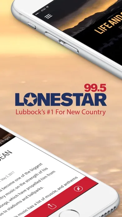 Zrzuty ekranu Lonestar 99.5 (KQBR)