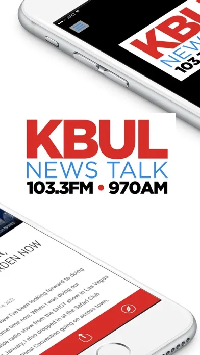 KBUL NEWS TALK 970AM & 103.3FM應用截圖