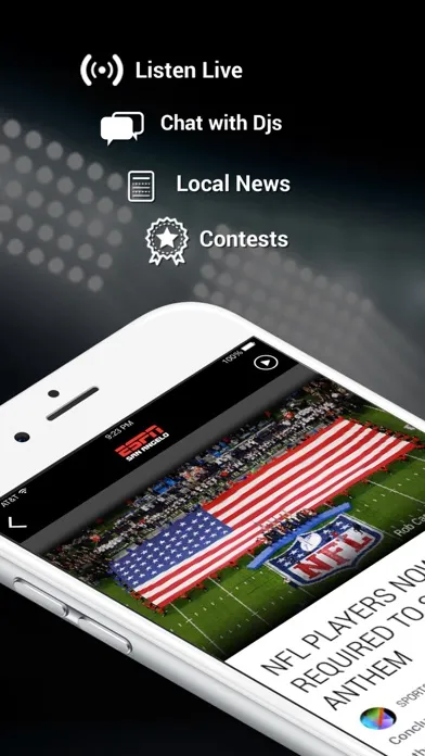 Screenshot di ESPN 960 San Angelo (KGKL)
