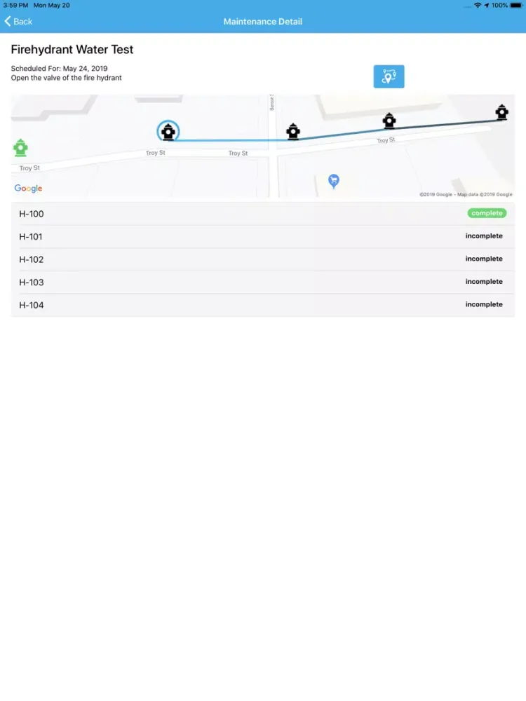 Captures d'écran de TSM Smart City iPad 