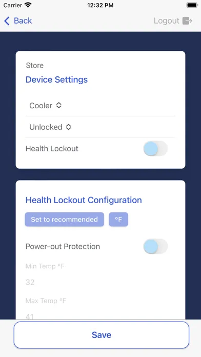 Screenshot di Cantaloupe Go Smart Lock