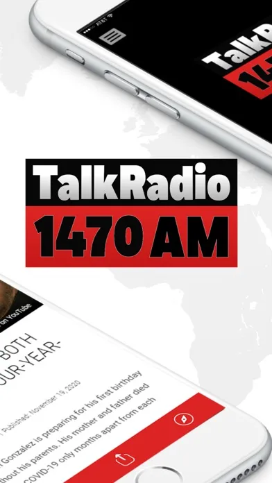 Ảnh chụp màn hình của Talk Radio 1470 (KLCLAM)