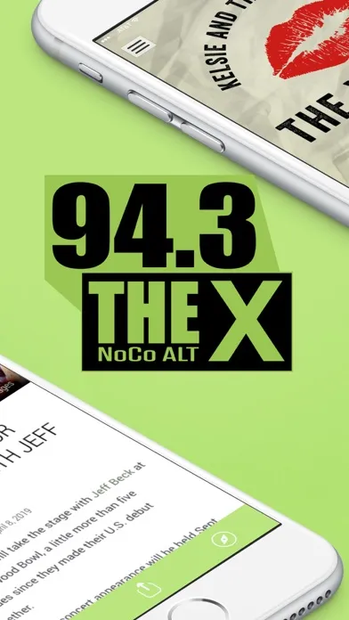 Ảnh chụp màn hình của 94.3 the X (KMAX)