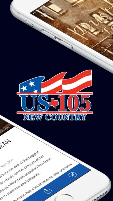 US 105 New Country (KUSJ) スクリーンショット