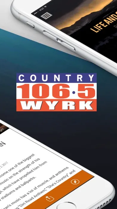 Captures d'écran de Country 106.5 WYRK