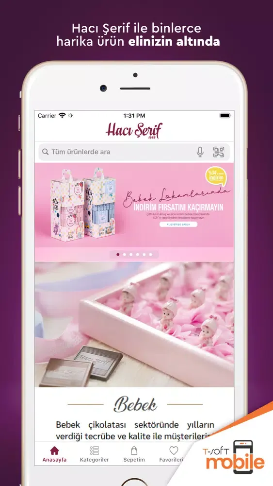 Tangkapan skrin Hacı Şerif Online Shopping