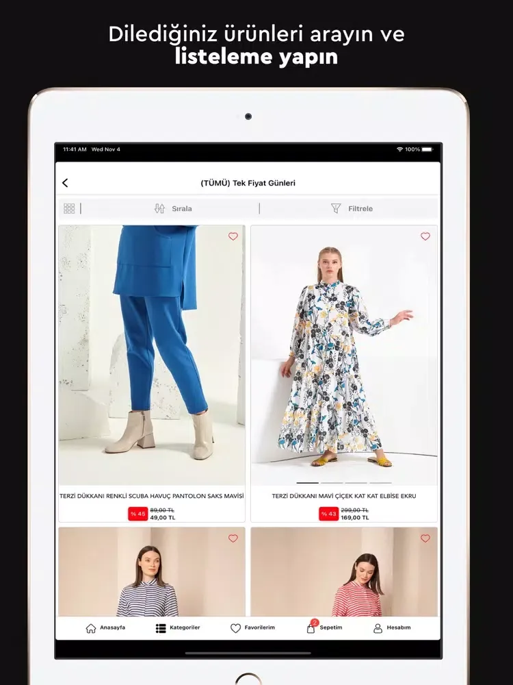 تصاویر Terzi Dukkani Shopping iPad 
