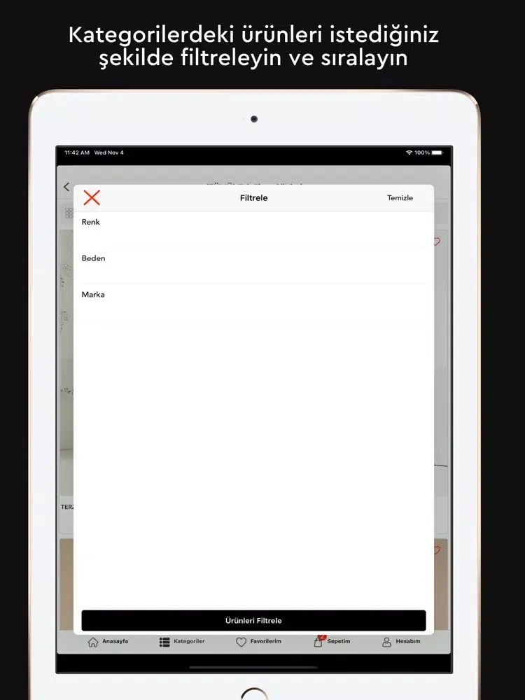 تصاویر Terzi Dukkani Shopping iPad 