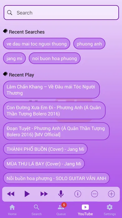 Capturas de pantalla de TKaraoke Songbook 2