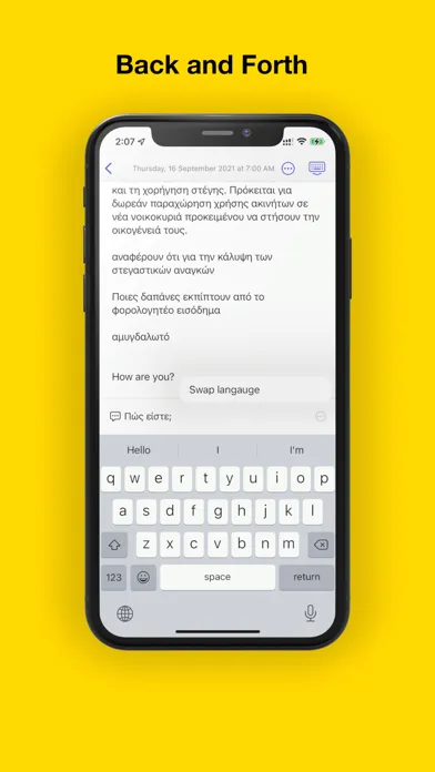 Tangkapan skrin Lingua Notes – Learn languages