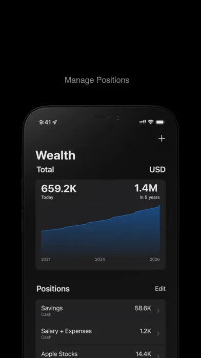 Wealth – Portfolio Tracker Ekran Görüntüleri