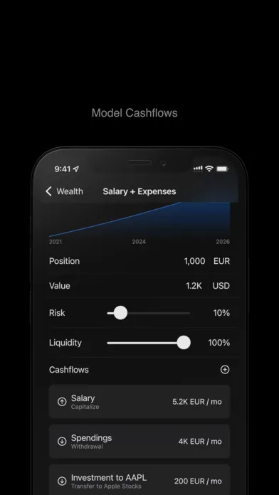 Wealth – Portfolio Tracker Ekran Görüntüleri
