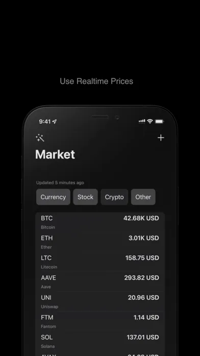 Wealth – Portfolio Tracker Ekran Görüntüleri