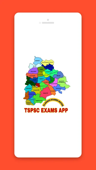 Capturas de tela do TSPSC EXAM