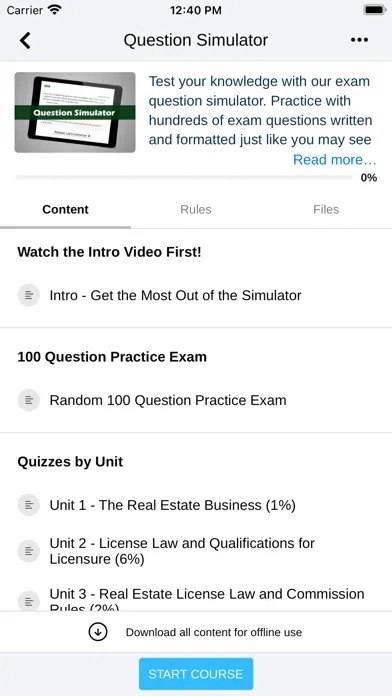 TSRE FL Real Estate Courses 스크린샷