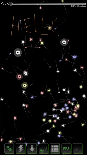 Particle Physics Simulator Screenshots