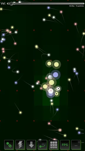 Particle Physics Simulator Screenshots