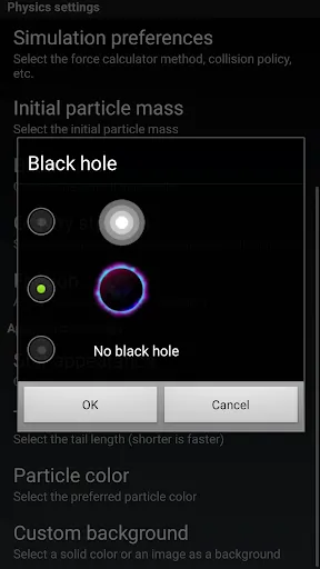 Particle Physics Simulator Screenshots