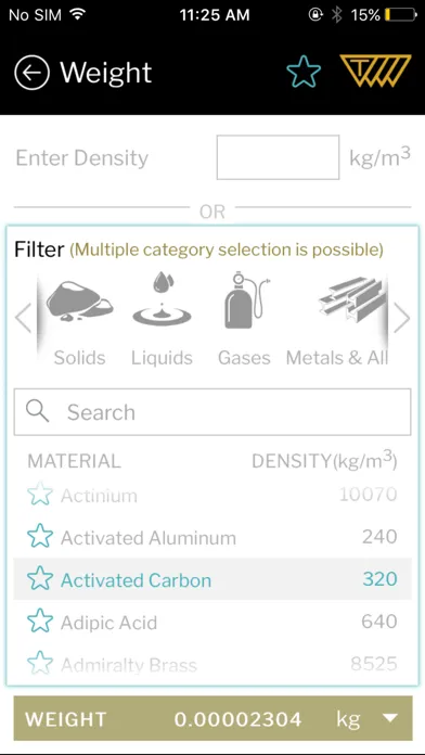 Captures d'écran de Area Volume Calculator