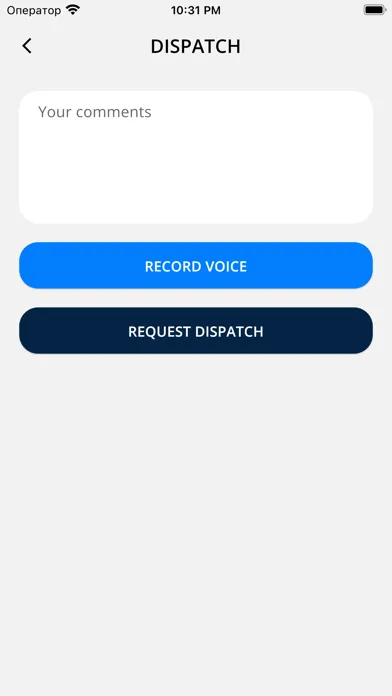 Tangkapan skrin TSS Driver