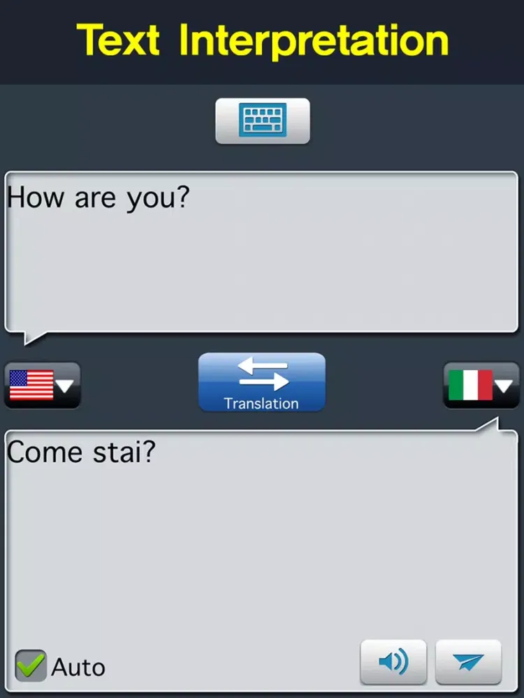 Ảnh chụp màn hình của RightNow Italian Conversation iPad 