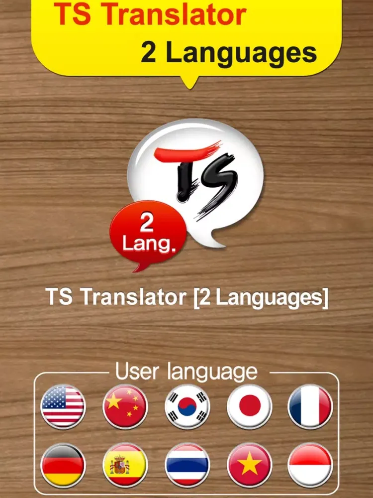 Zrzuty ekranu TS 2Lang Translator iPad 