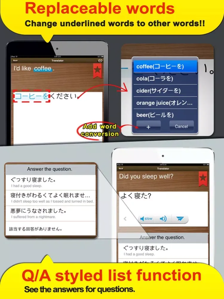 Zrzuty ekranu TS 2Lang Translator iPad 