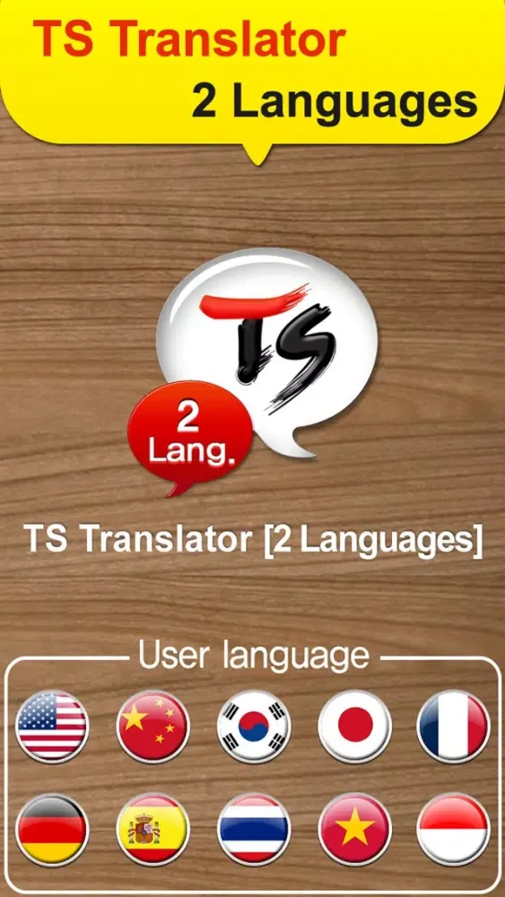 Zrzuty ekranu TS 2Lang Translator