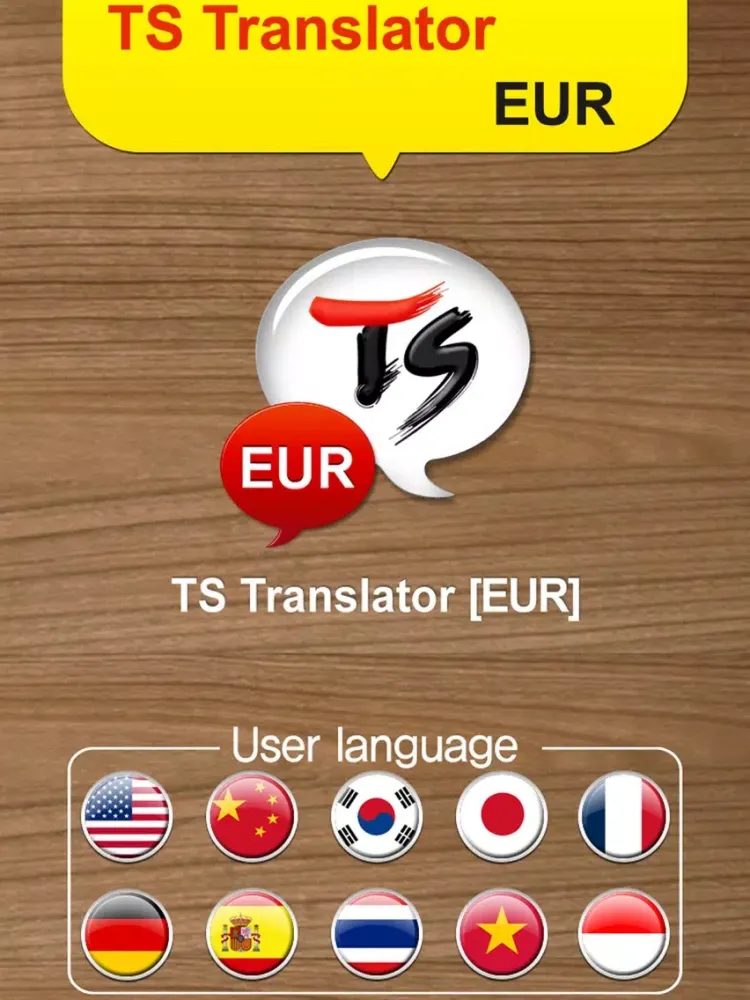 Capturas de pantalla de TS EUR Translator iPad 