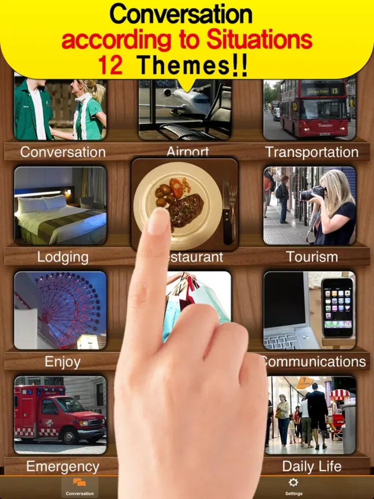 ภาพหน้าจอของ TS SEA Translator iPad 