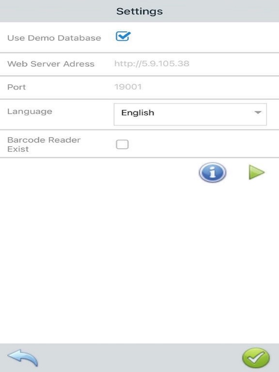 Tangkapan skrin TST WMS for SAP Business One iPad 