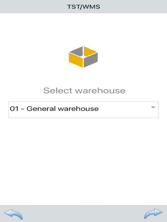 Tangkapan skrin TST WMS for SAP Business One iPad 