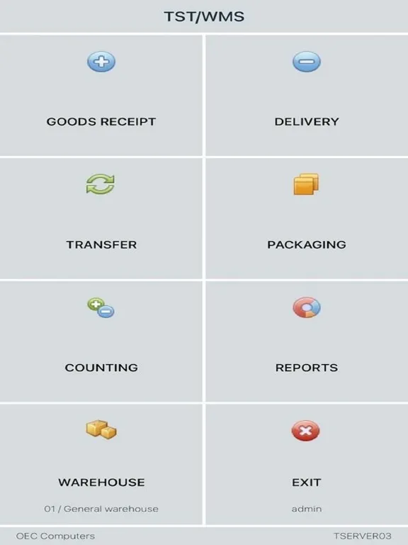 Скриншоты TST WMS for SAP Business One iPad 