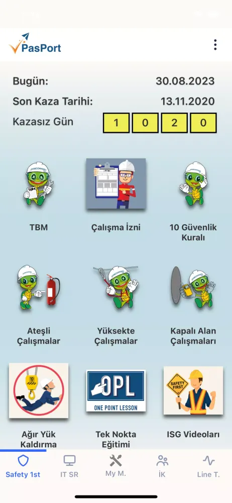 Screenshot di PASPort