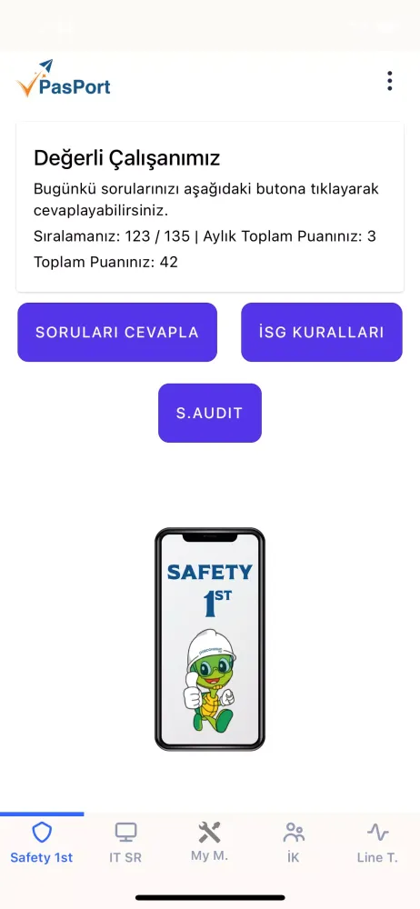 Screenshot di PASPort