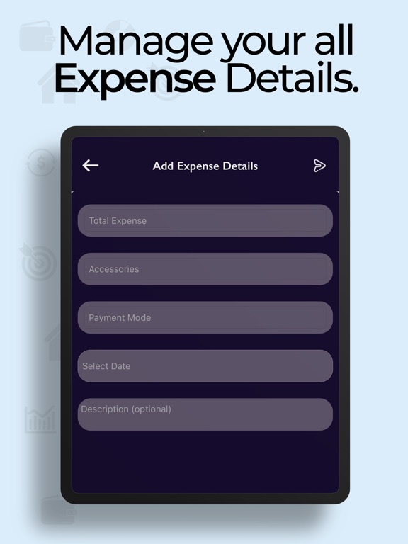 Captures d'écran de Expense Manager - Budget App iPad 