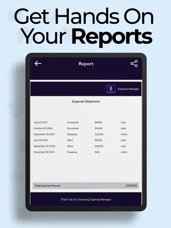 Screenshot di Expense Manager - Budget App iPad 