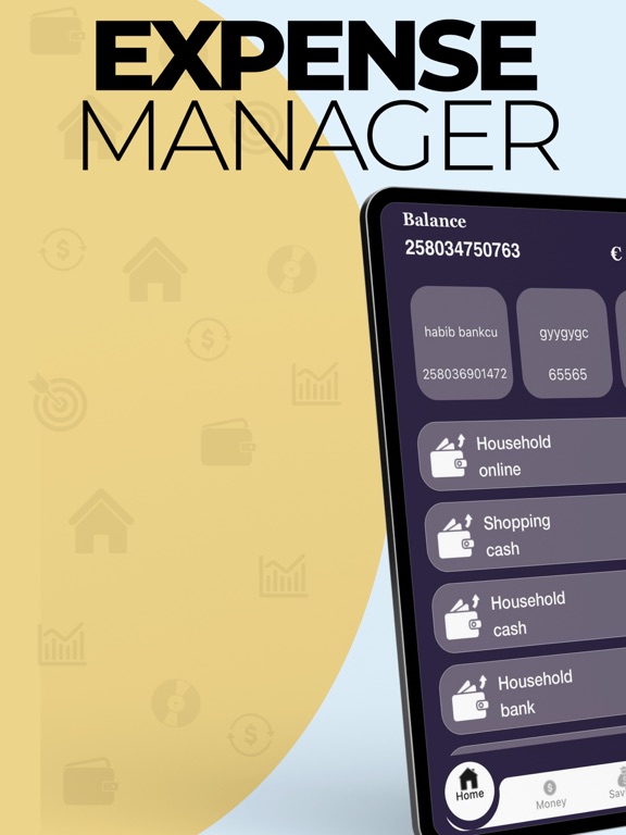 Captures d'écran de Expense Manager - Budget App iPad 