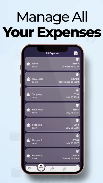 Screenshot di Expense Manager - Budget App
