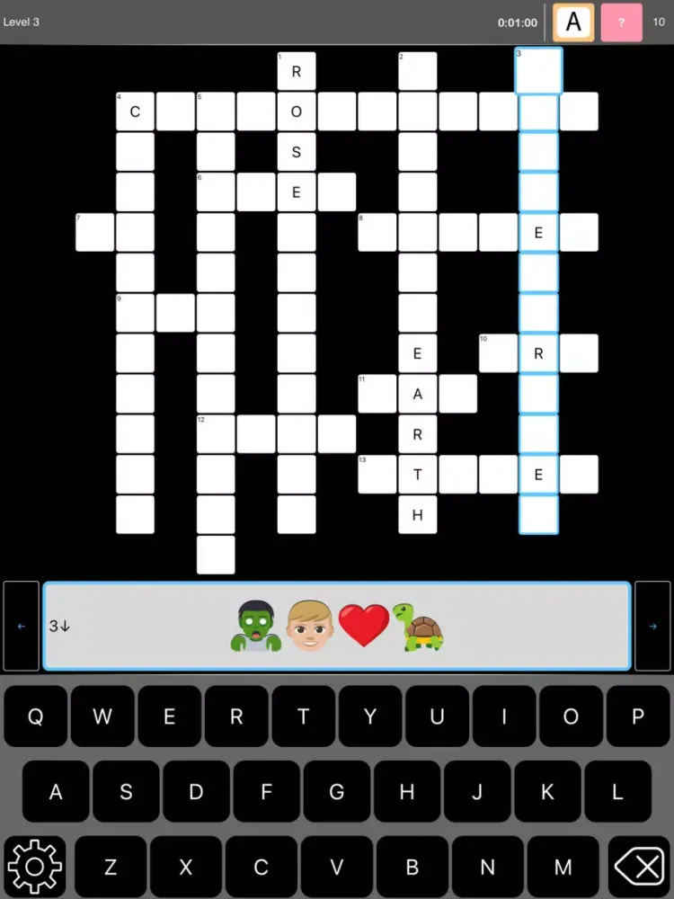 Скриншоты Crossmoji - Emoji Crossword iPad 