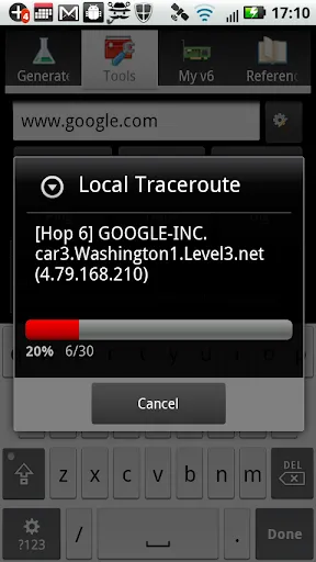 Tangkapan layar IPv6 and More (PRO)