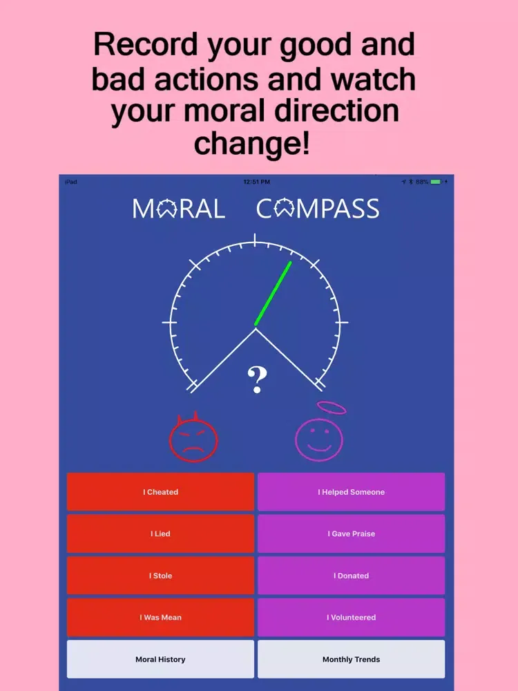 Zrzuty ekranu Moral Compass iPad 